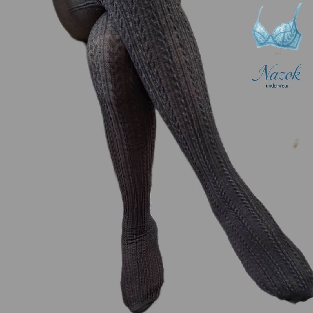 جوراب شلواری زنانه گندمی برند پنتی ضخیم رنگ قهوه ای سوخته