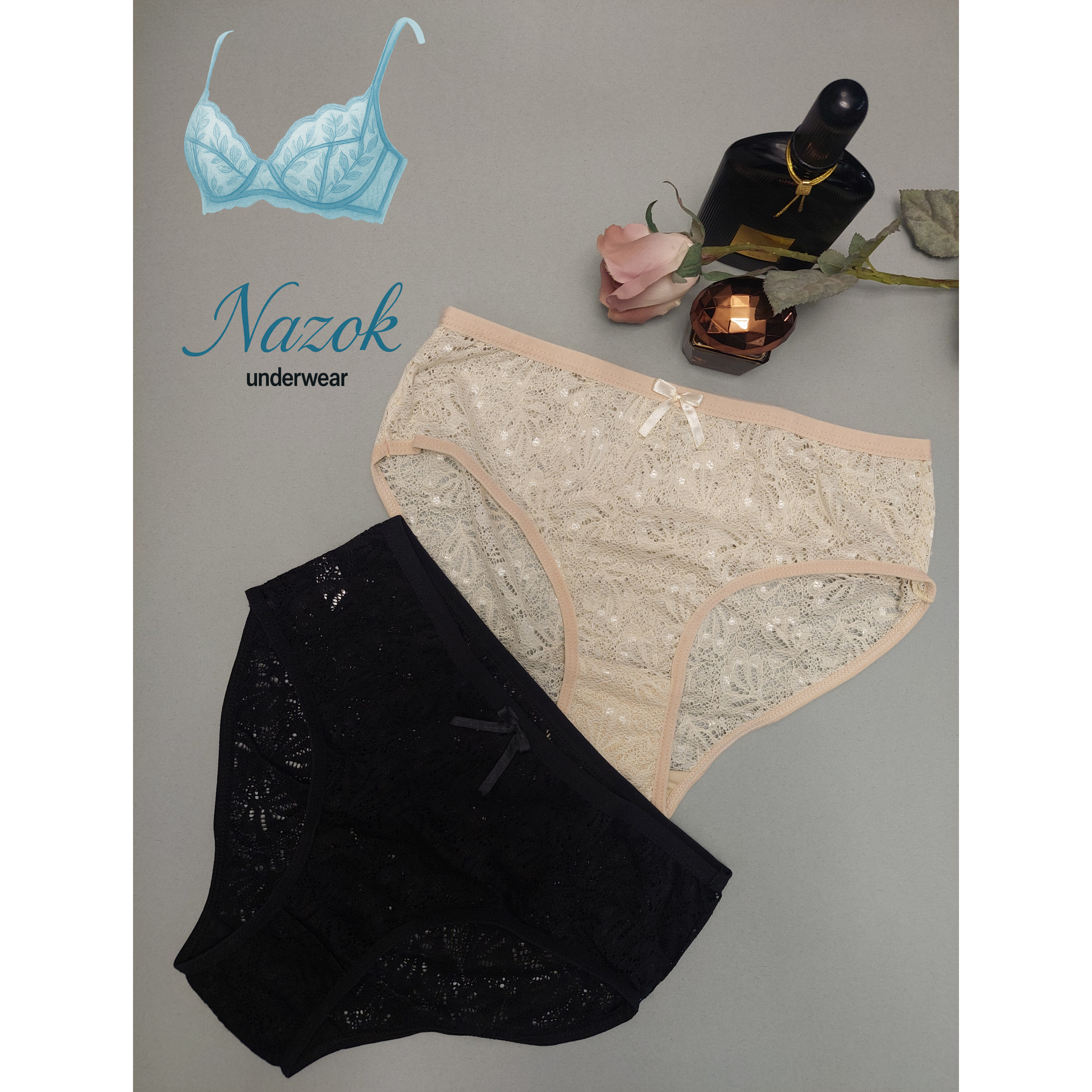 شورت زنانه گیپور سایز free رنگ کرم و مشکی